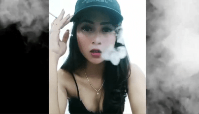 Smoking Asian Teen Girls Live Compilation