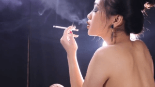 Lora Goes Topless – Smoking Kitten