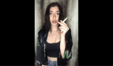 Smoking Gangsta Anastasia Smoking Fetish #4