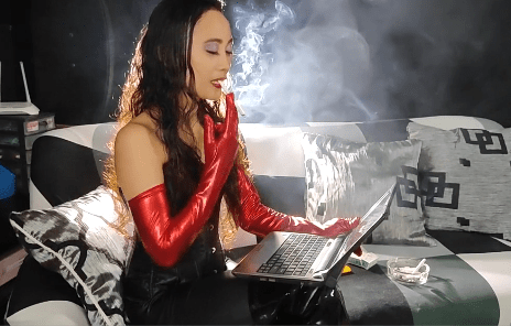 Smoking Kitten Fetish #15