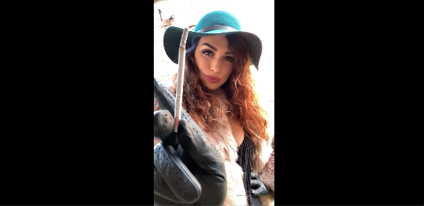 Smoking POV in furs and leather gloves – Cigarette Smoking Fetish