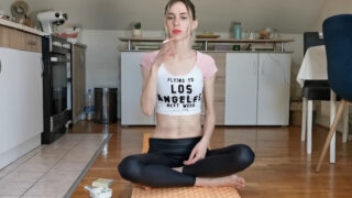 Smoking Yoga Teacher