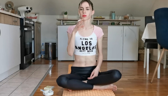 Smoking Yoga Teacher