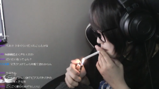 Twitch Streamer Asian Addicted to Ciggies