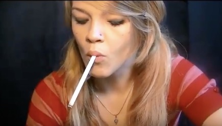 Unknown Sexy Smoker