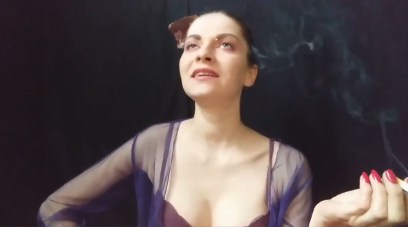 Hardcore Smoking sex with Abbie Cat