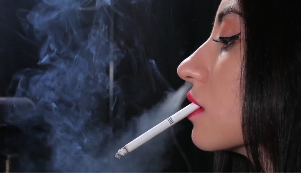 Anastasia RussianSmokers Close up Smoking