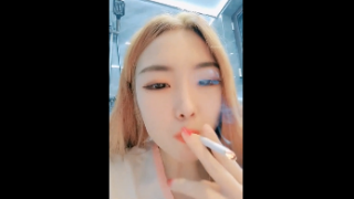 Chinese Cam Pussy & Smoking