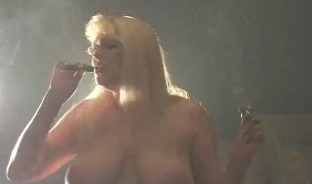 She needs Cigar Smoke in her Lungs to Cum when having sex