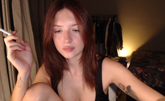 eva_sun sexy smoking