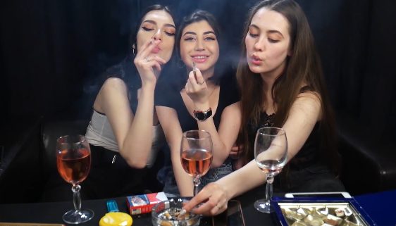 They love to smoke