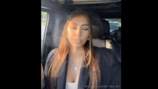 justnitnee smoking fetish video #2