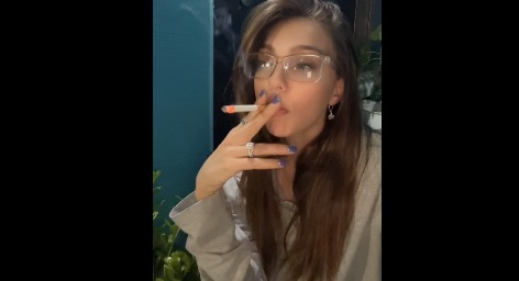 justnitnee smoking fetish video #3