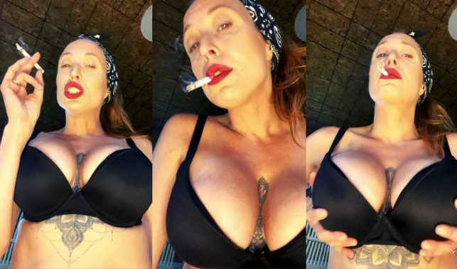 libertystar99 aka QueenMotherSoles Smoking JOI