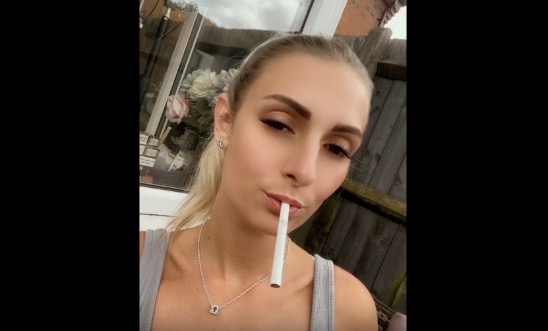 only_smoking_blonde OF Smoking Compilation
