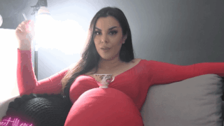 Pregnant Stepmom teach you Smoking – Sweet Maria